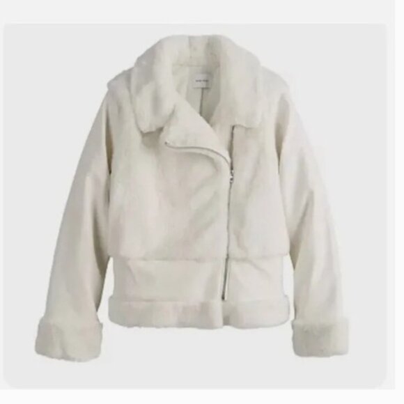 NWT Nine West -Leather and Fur Jacket - Picture 6 of 13